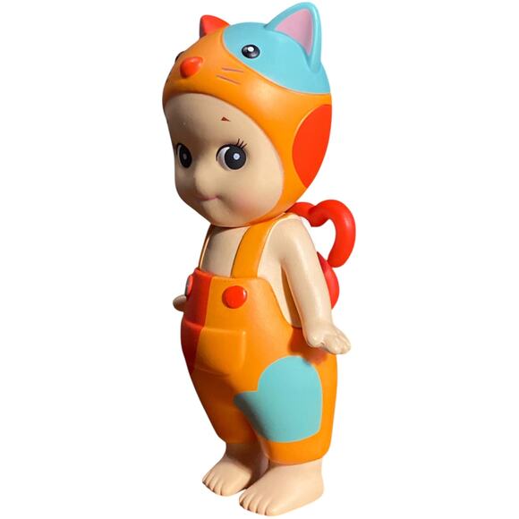 Sonny Angel Cat Life Series Orange Lucky Cat Authentic - Picture 3 of 5